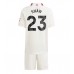 Günstige Manchester United Luke Shaw #23 Babykleidung 3rd Fussballtrikot Kinder 2023-24 Kurzarm (+ kurze hosen)